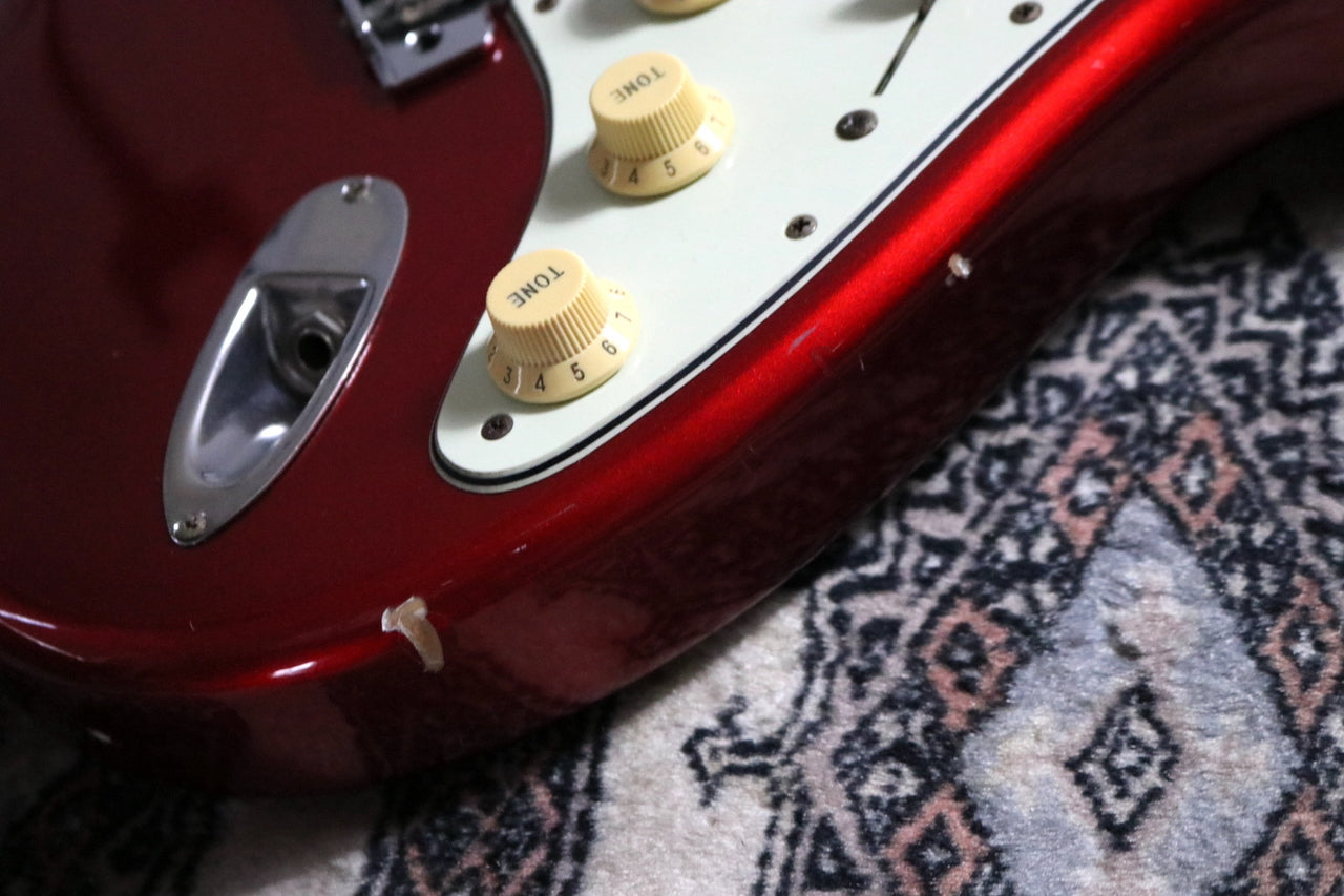Fender Japan ST-62 Candy Apple Red w/ Monty's Guitars Full Monty Stratocaster Pickups Set