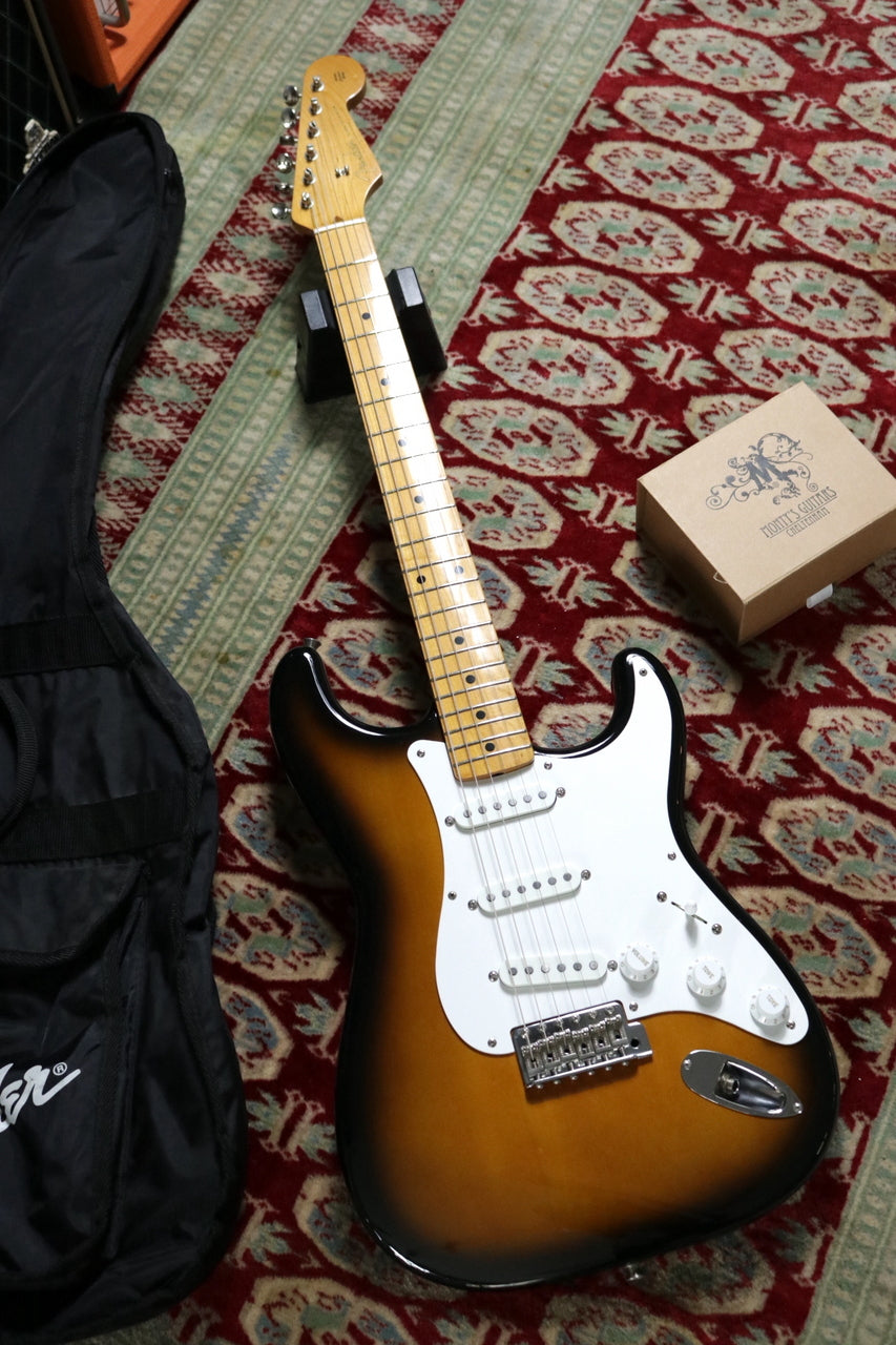Fender Japan Stratocaster Sunburst w/ Monty's Guitars Retro Wind Stratocaster Pickups Set