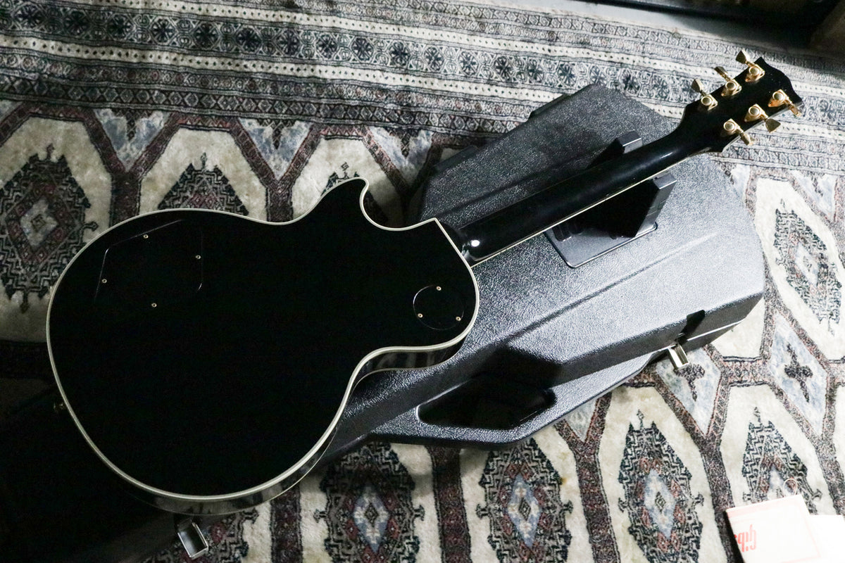 Gibson Les Paul Custom Ebony Gold Hardware 1987