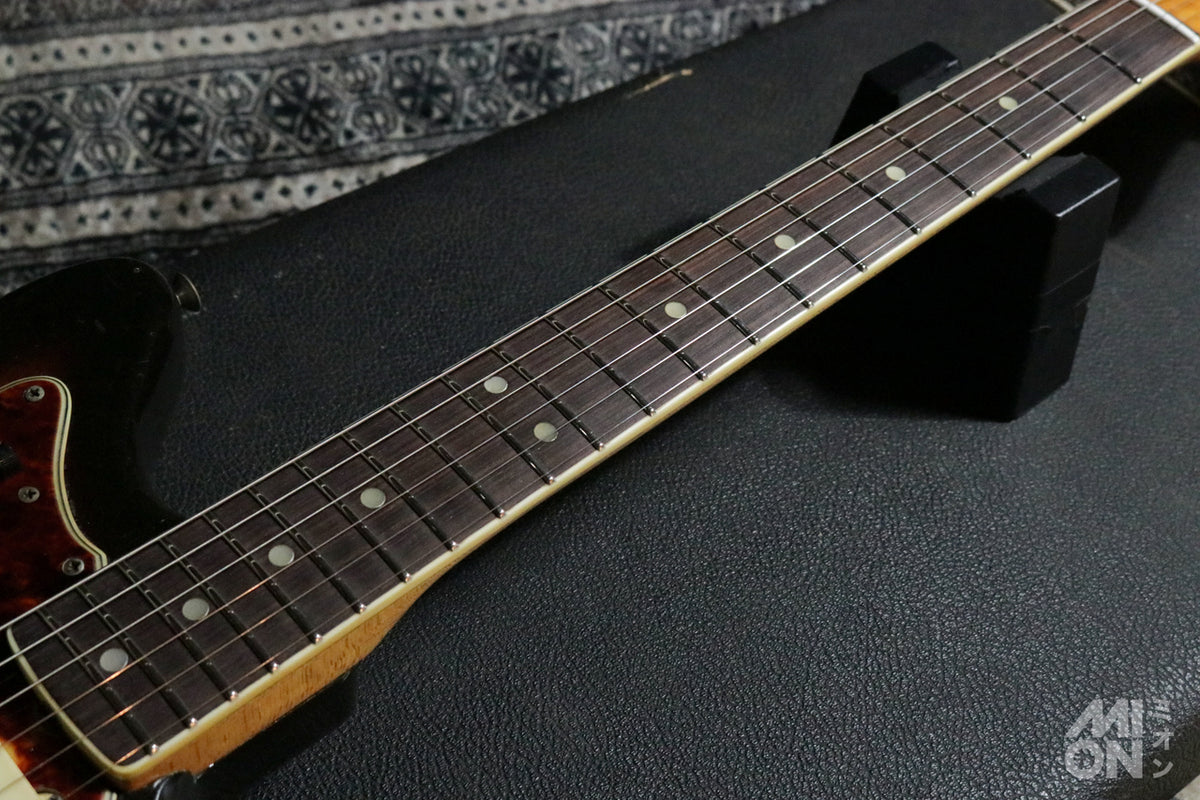 Fender Jazzmaster Sunburst 1965 w/ Binding & Dot Inlay