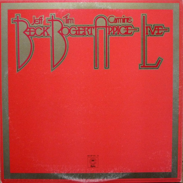 Beck, Bogert & Appice Live
