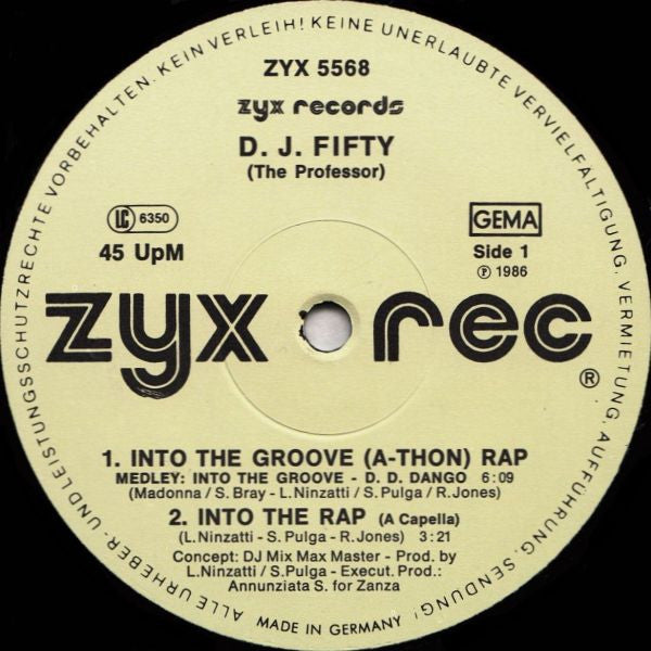 Into The Groove (A-Thon) Rap