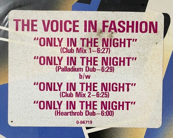 Only In The Night