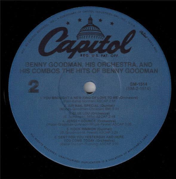 The Hits Of Benny Goodman