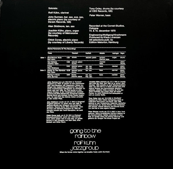 Going To The Rainbow