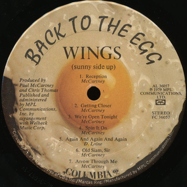 Back To The Egg