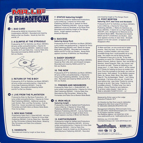 Release: I Phantom-Vinyl-US-2002-DJX37-103382