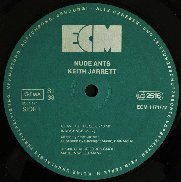 Nude Ants (Live At The Village Vanguard)