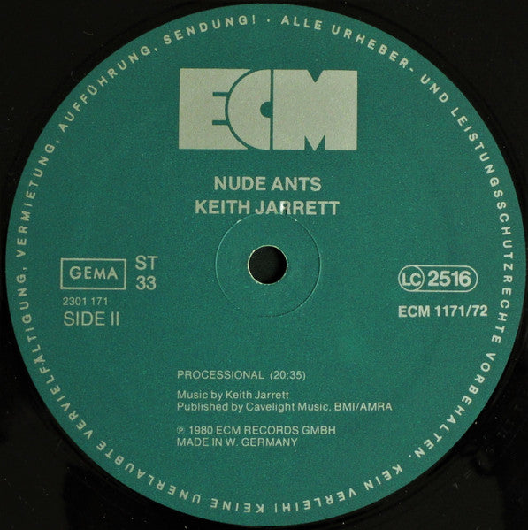 Nude Ants (Live At The Village Vanguard)