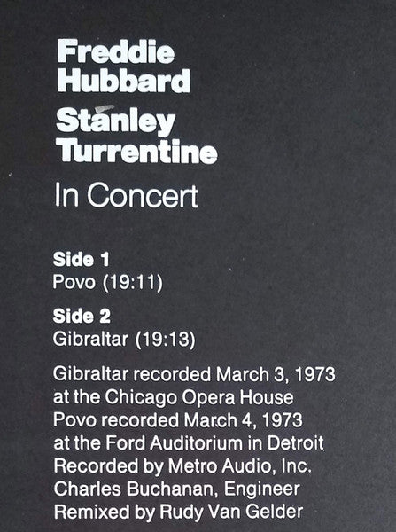 In Concert Volume One