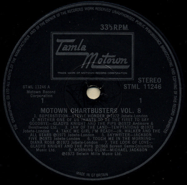 Motown Chartbusters Vol. 8