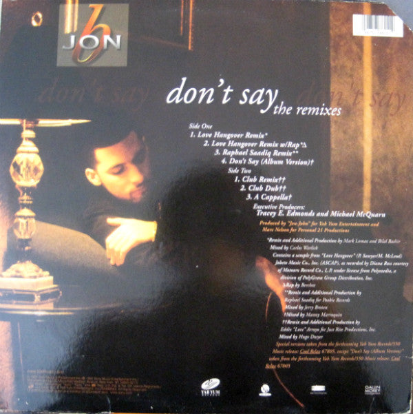 Release: Don't Say-Vinyl-US-1997-46 78615-575959