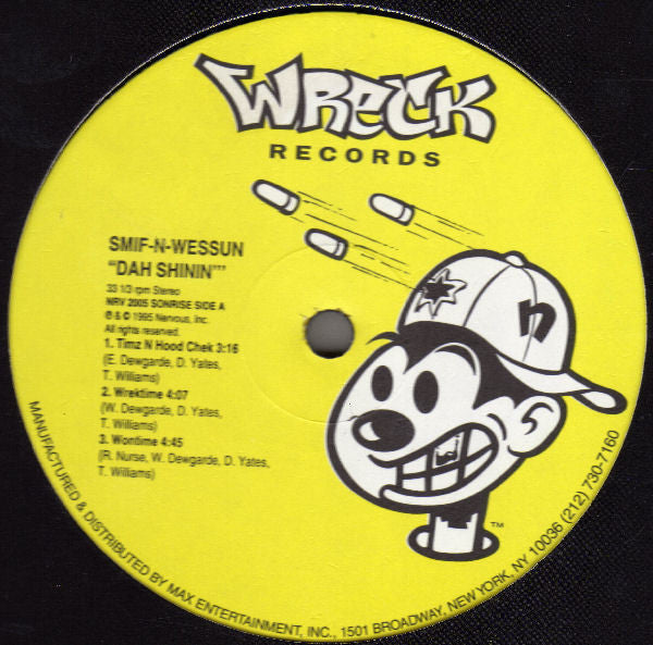 Release: Dah Shinin'-Vinyl-US-1995-NRV 2005-1, NRV 2005-248455