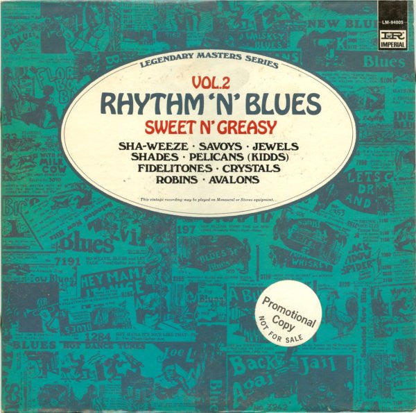 Release: Rhythm 'N' Blues Vol. 2: Sweet N' Greasy-Vinyl-US-1970-LM-94005-852039