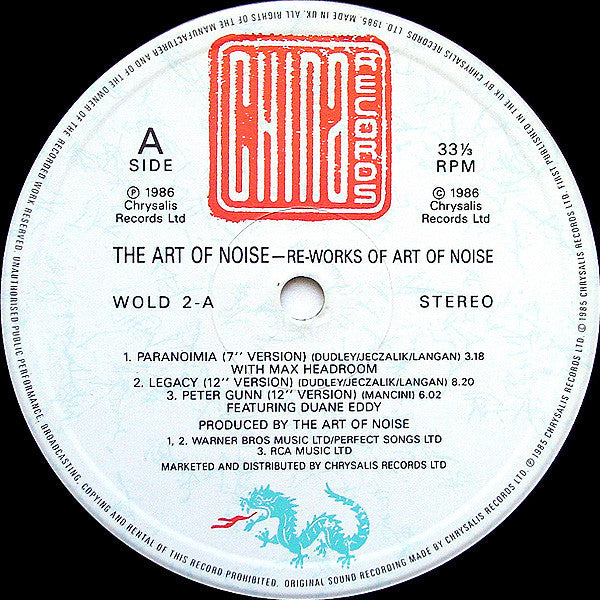 In Visible Silence / Re-Works Of Art Of Noise