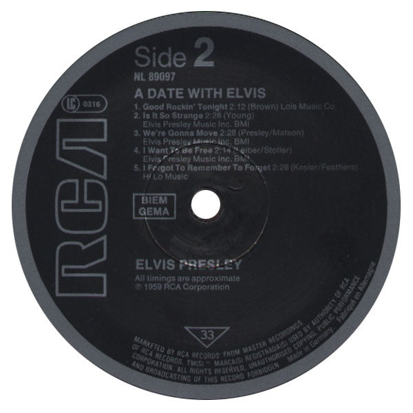 A Date With Elvis