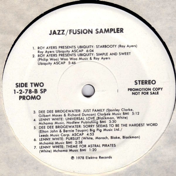 Jazz/Fusion Sampler