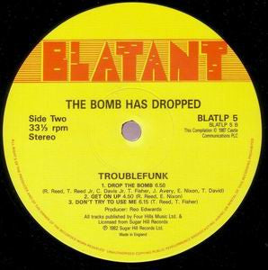Release: Drop The Bomb-Vinyl-UK-1987-BLATLP 5-247569