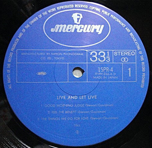 Live And Let Live