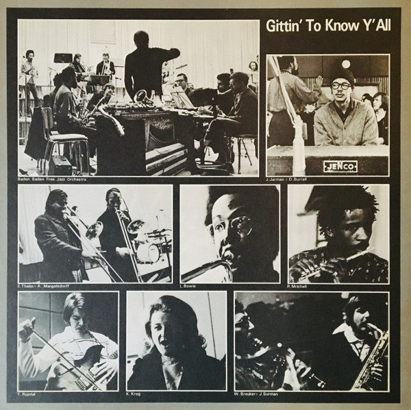 Gittin' To Know Y'All