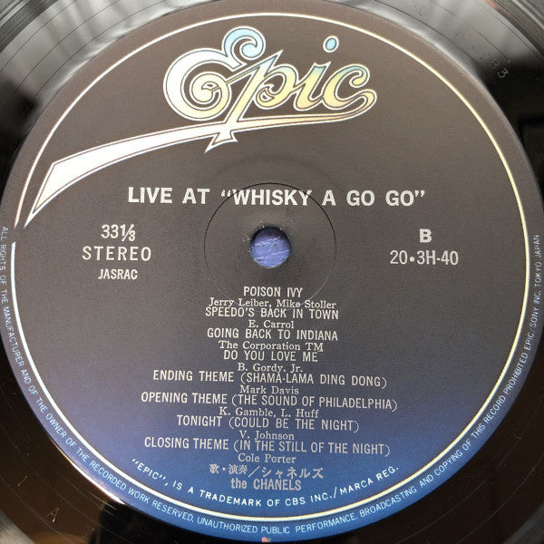 Live At Whisky A Go Go = ライヴ・アット・ウィスキー・ア・ゴーゴー