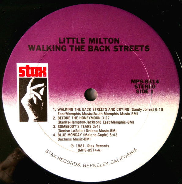 Walkin' The Back Streets