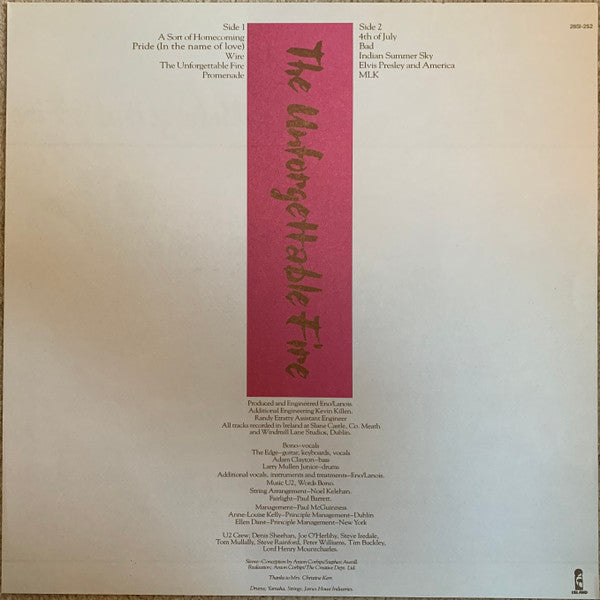 The Unforgettable Fire