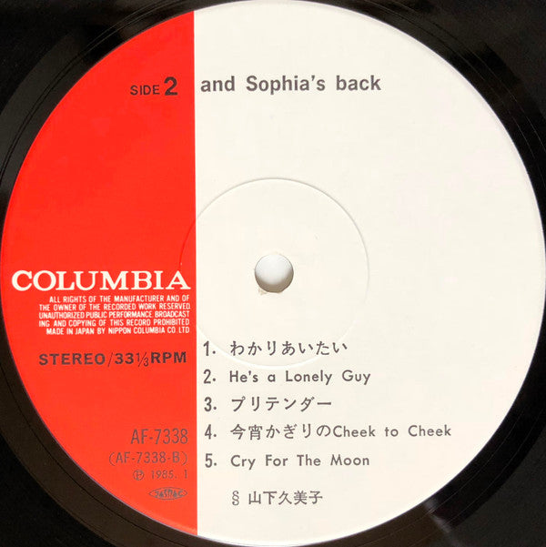 And Sophia's Back