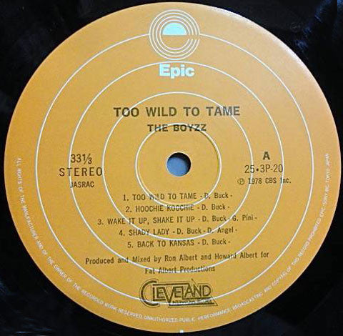 Too Wild To Tame