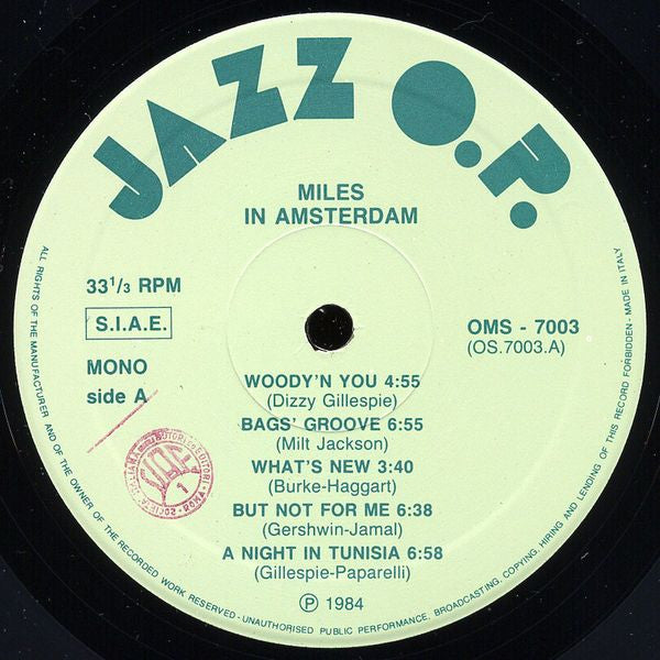 Miles In Amsterdam