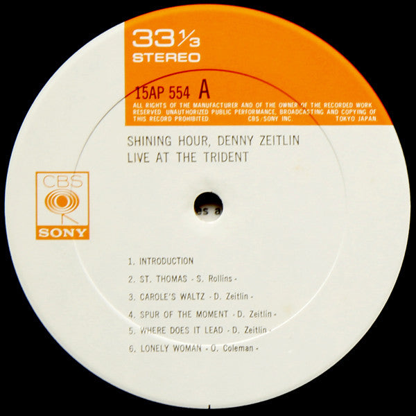 Shining Hour - Live At The Trident