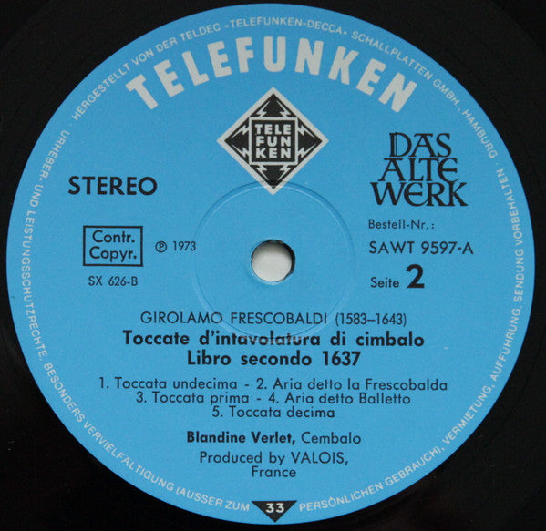 Toccate Di Cimbalo