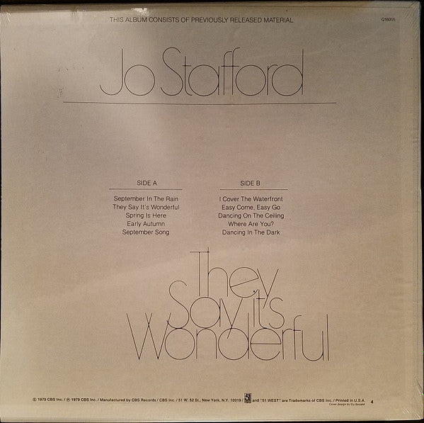 Release: Unknown Release-Vinyl-US-1979-Q 16005-5957737