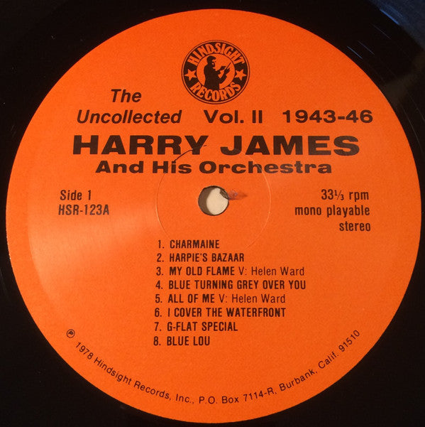 The Uncollected Harry James, Vol. 2, 1943-1946
