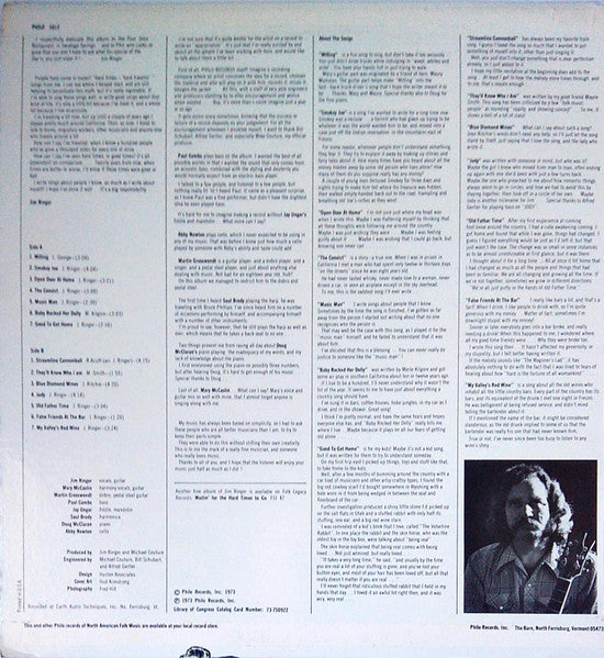 Release: Unknown Release-Vinyl-US-1973-1012-3136009