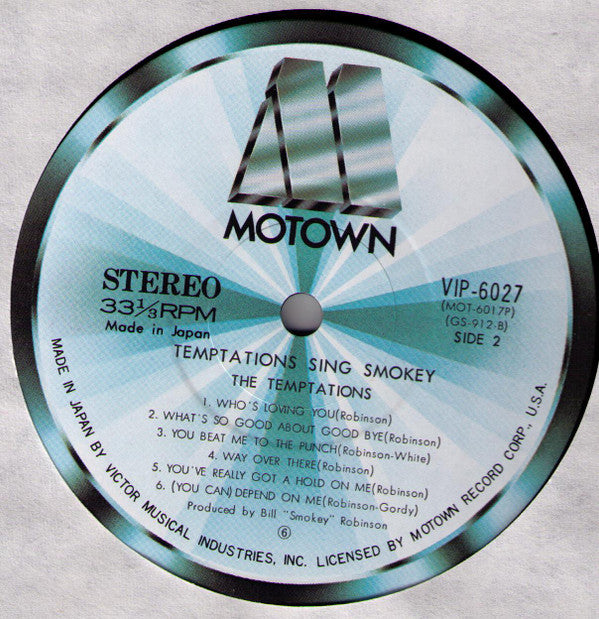 The Temptations Sing Smokey