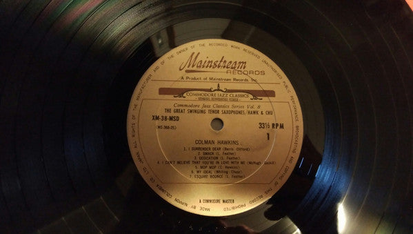 The Great Swinging Tenor Saxophones/Hawk & Chu