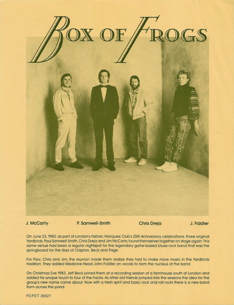 Box Of Frogs