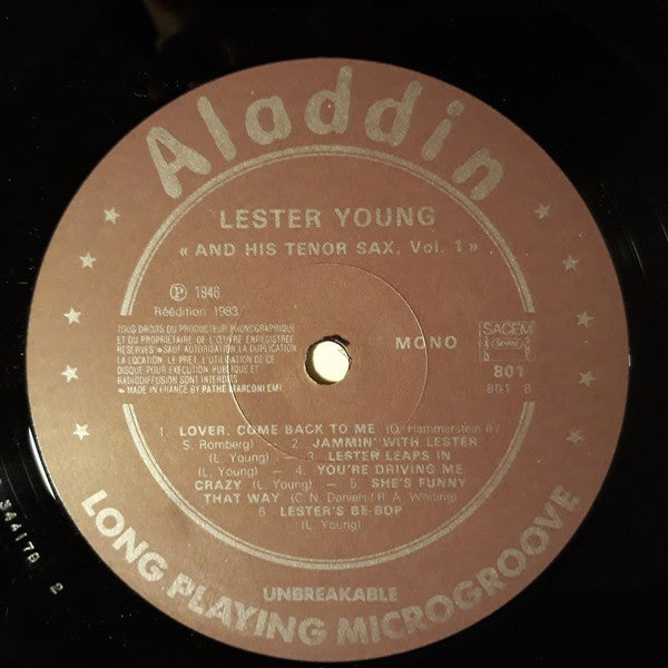 And His Tenor Sax. Vol.1
