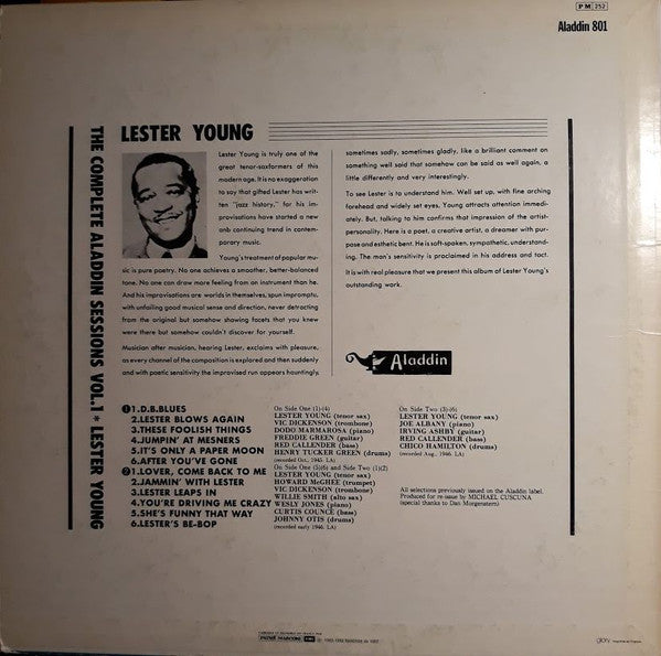 And His Tenor Sax. Vol.1