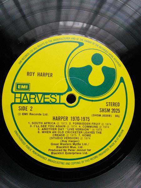 Harper 1970-1975