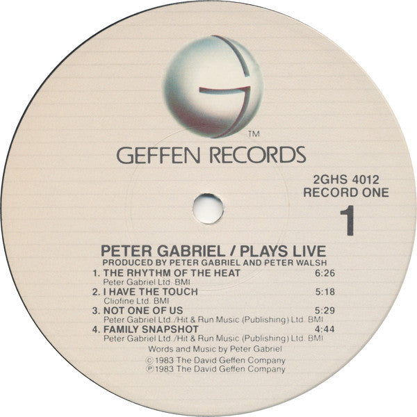 Plays Live