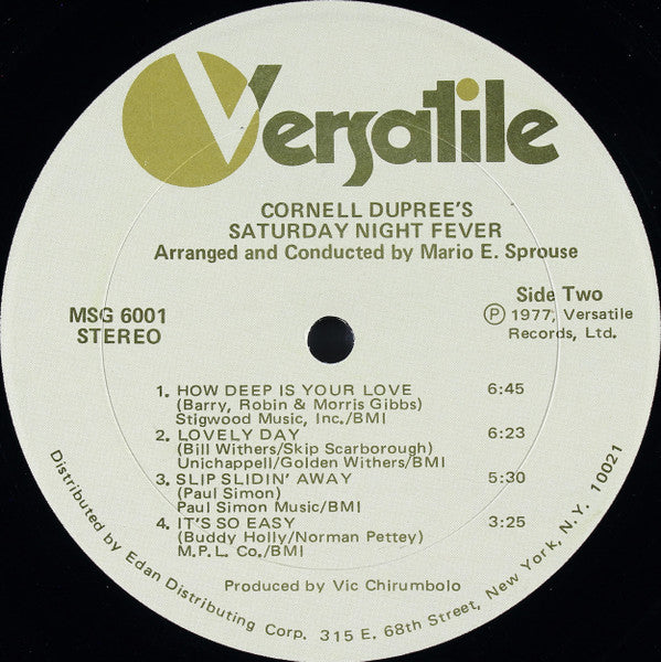 Cornell Dupree's Saturday Night Fever