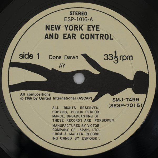 New York Eye And Ear Control