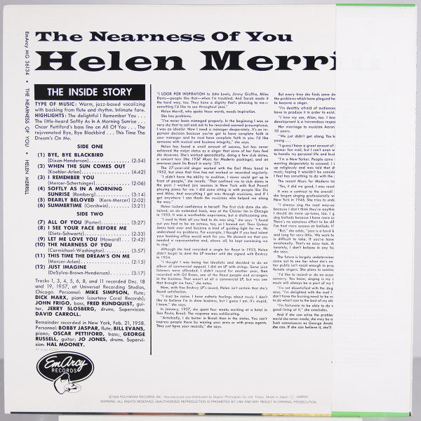 The Nearness Of You