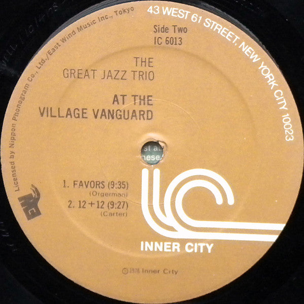At The Village Vanguard