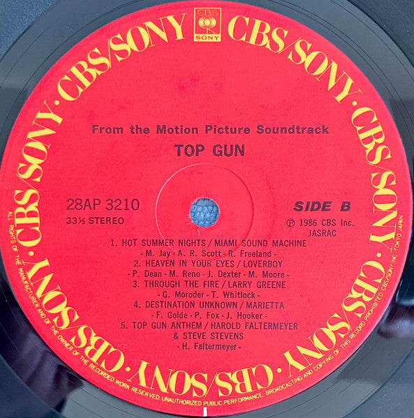 Top Gun (Original Motion Picture Soundtrack)