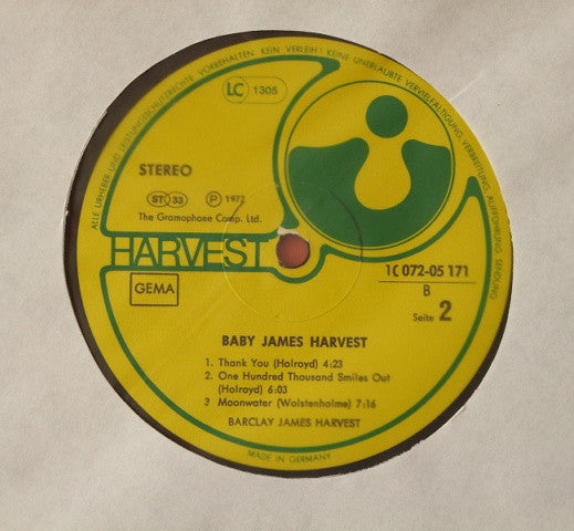 Baby James Harvest