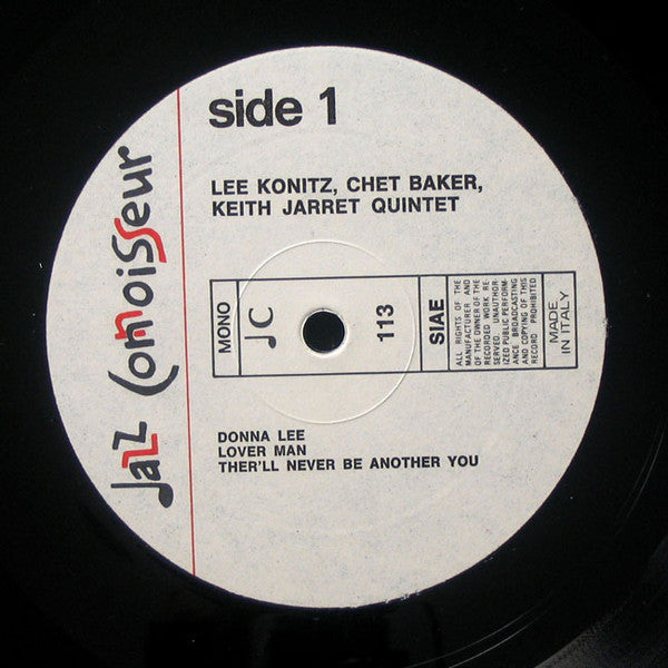 Lee Konitz, Chet Baker, Keith Jarret Quintet