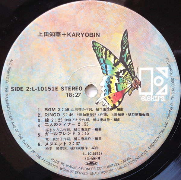 上田知華+Karyobin